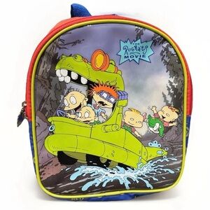 Vintage 1998 Rugrats Movie Backpack Nickelodeon Tommy Chuckie Angelica 90s